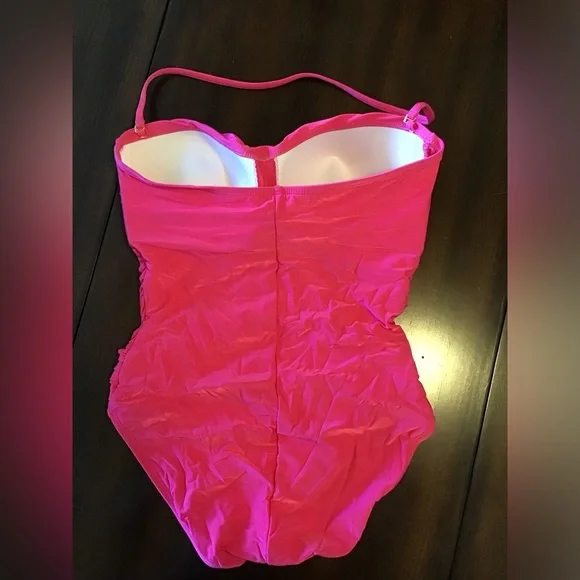 La Blanca, Hot Pink, One Piece, Swim Suit - Picture 2 of 7